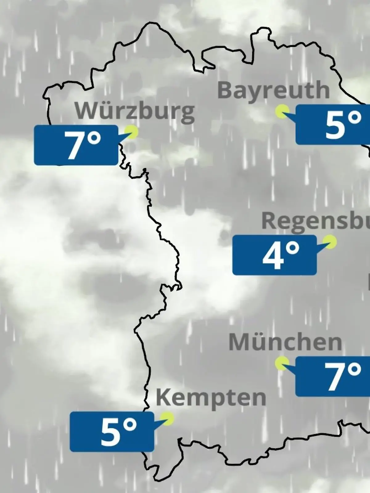 Bild zu: "Bayern: Wie wird das Wetter?"