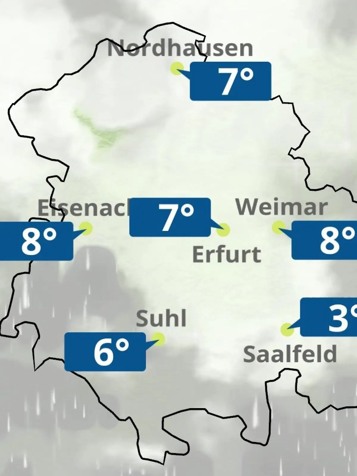 Bild zu: "Thüringen: Wie wird das Wetter?"