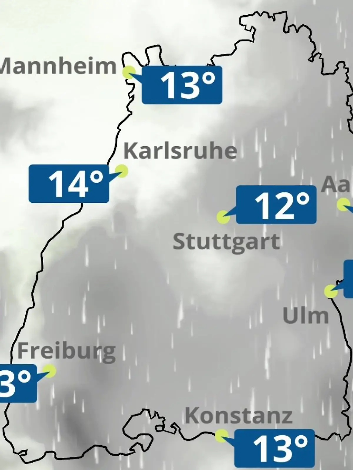 Bild zu: "Baden-Württemberg: Wie wird das Wetter?"