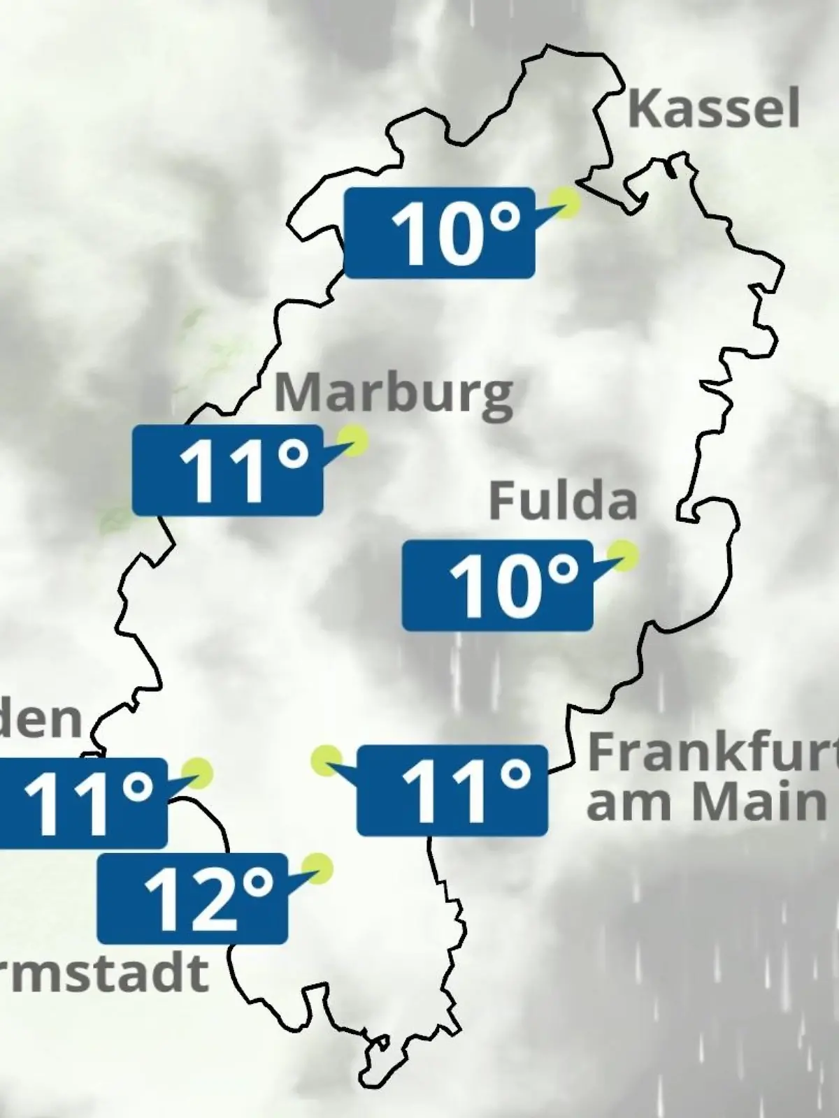 Bild zu: "Hessen: Wie wird das Wetter?"