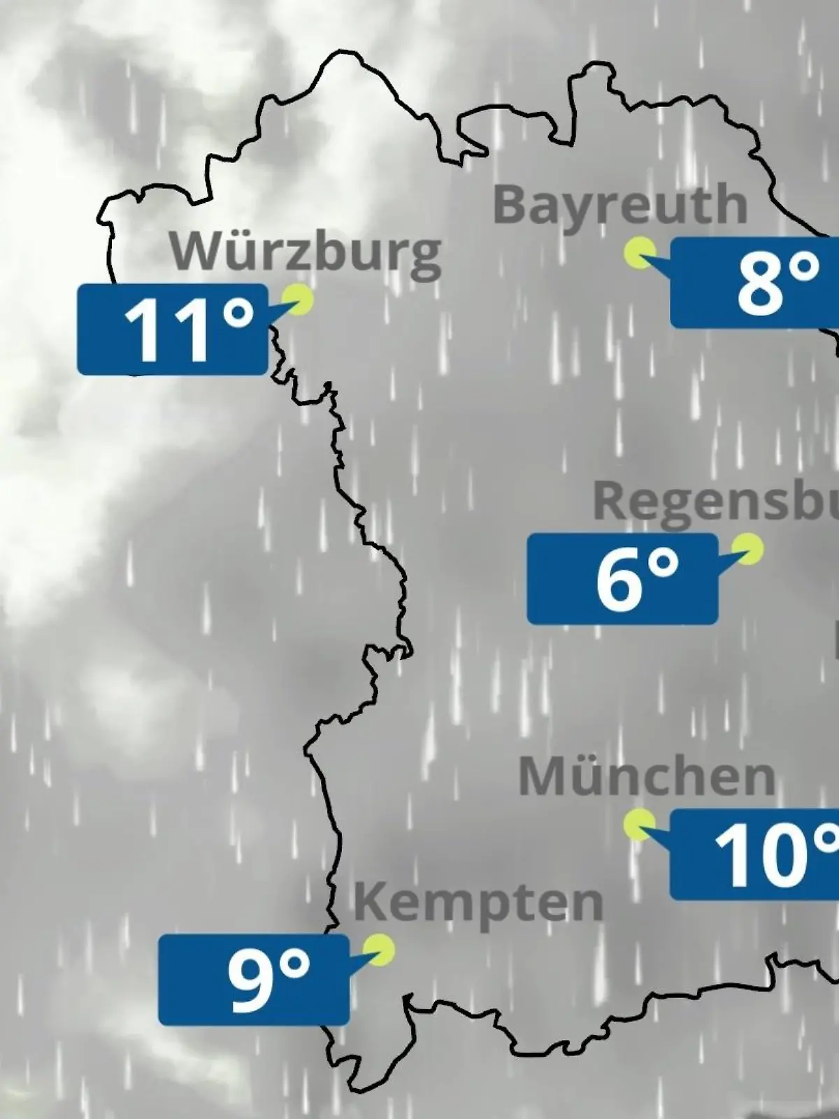 Bild zu: "Bayern: Wie wird das Wetter?"