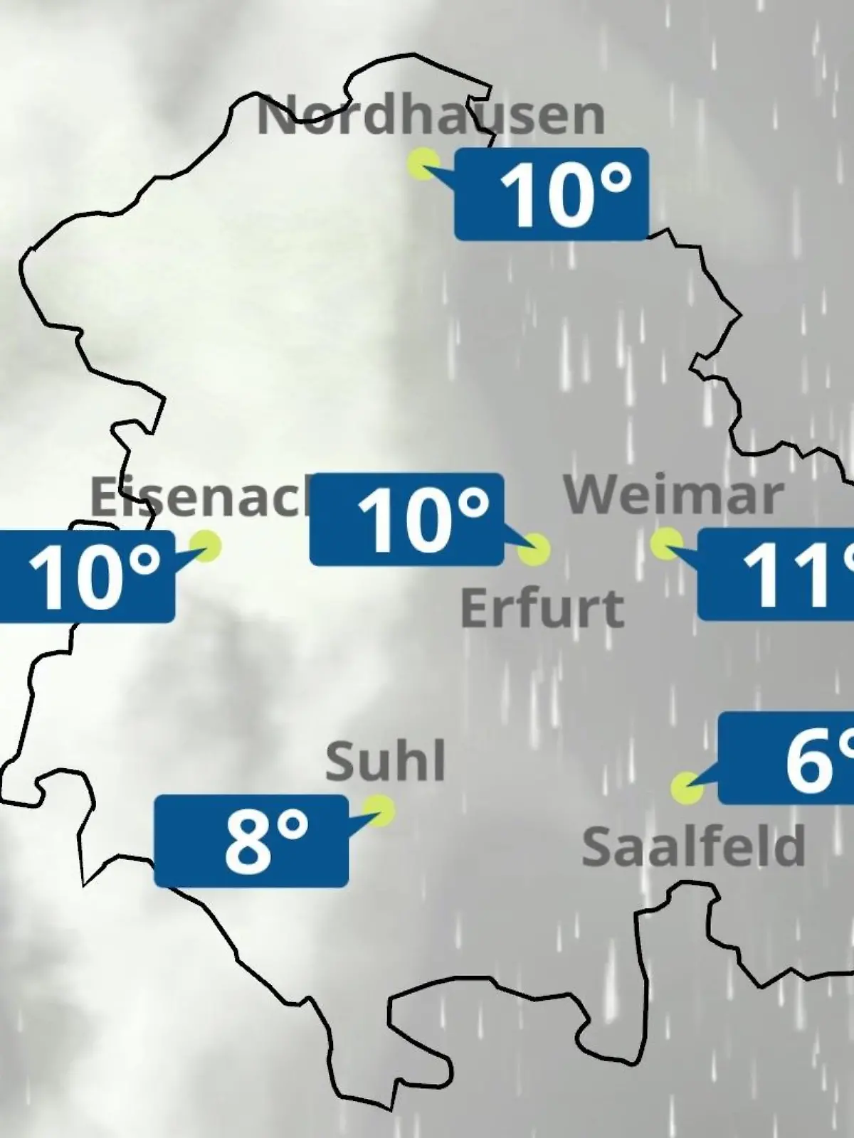 Bild zu: "Thüringen: Wie wird das Wetter?"