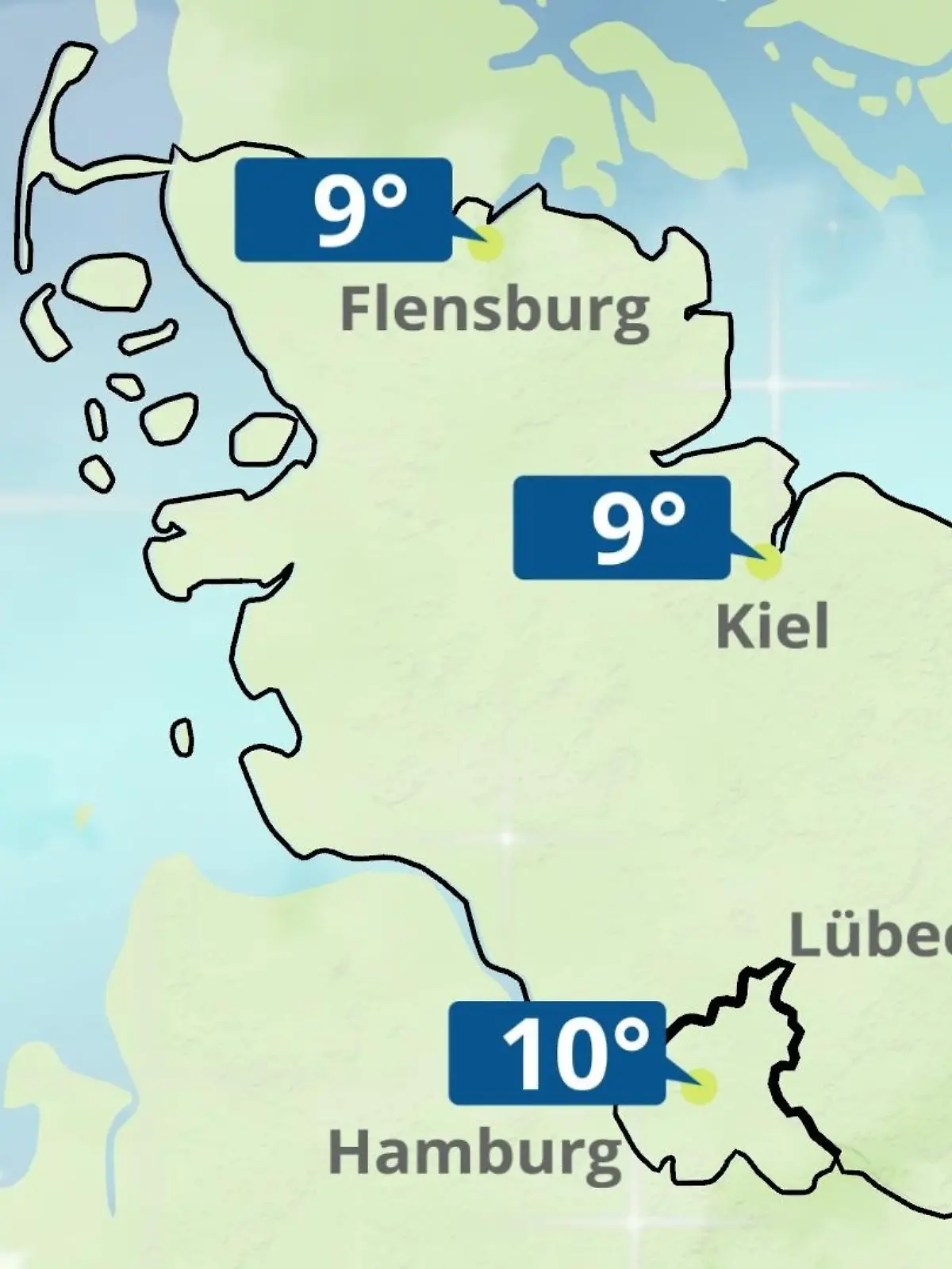 Bild zu: "Hamburg, Schleswig-Holstein: Wie wird das Wetter?"