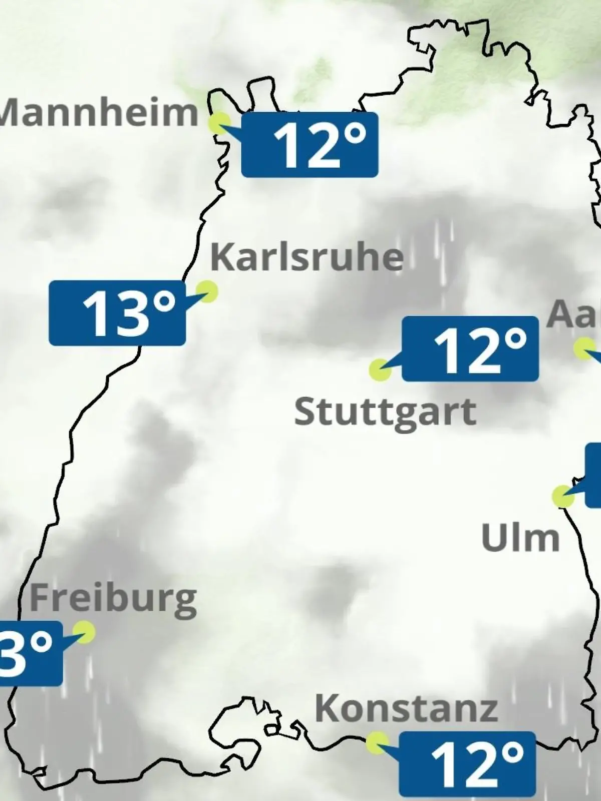 Bild zu: "Baden-Württemberg: Wie wird das Wetter?"