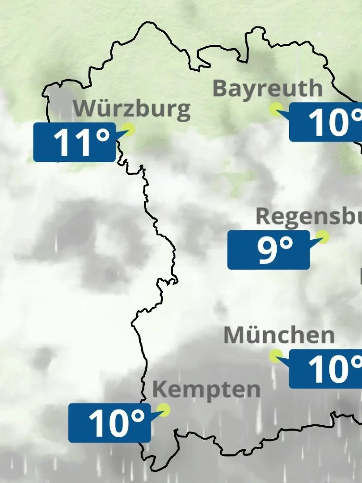 Bild zu: "Bayern: Wie wird das Wetter?"