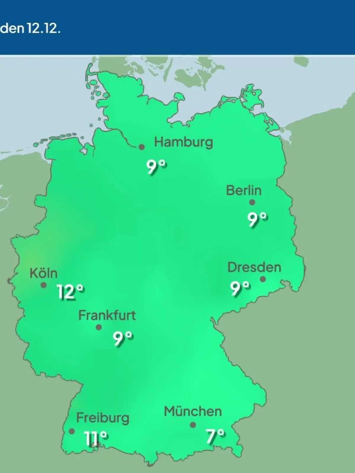 Bild zu: "Im Video: Temperatur-Vorhersage"