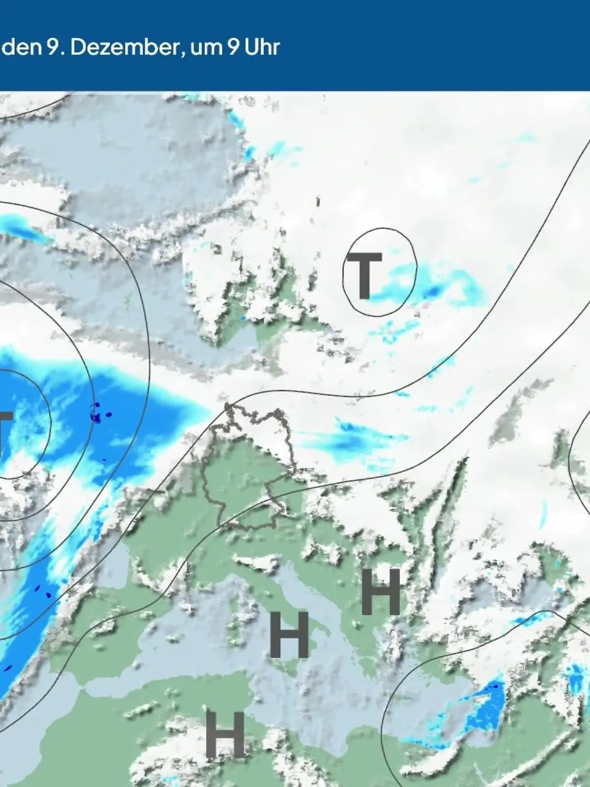 Bild zu: "Die Wetterlage der kommenden 5 Tage"