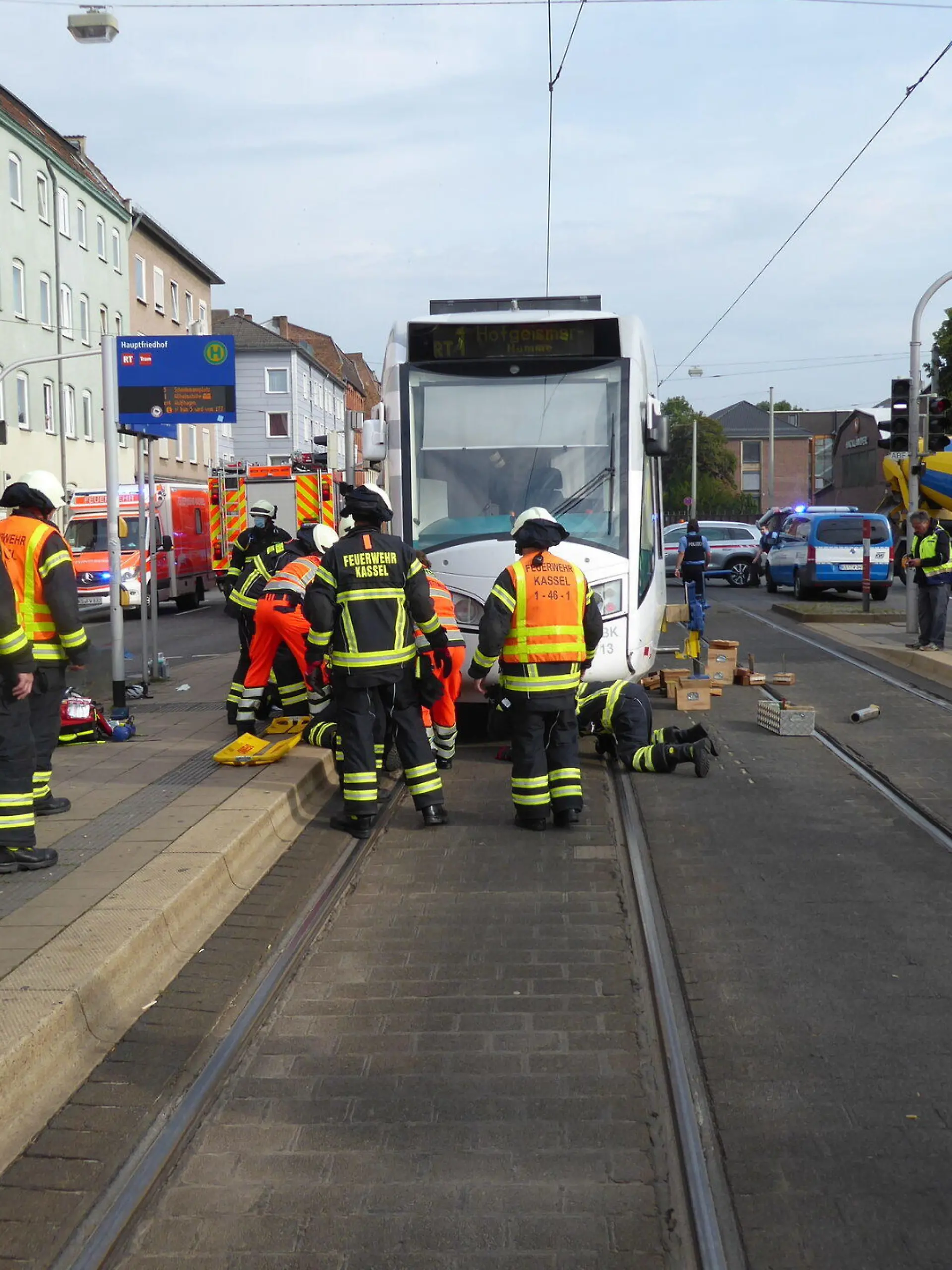 Tram Kassel überrollt Frau