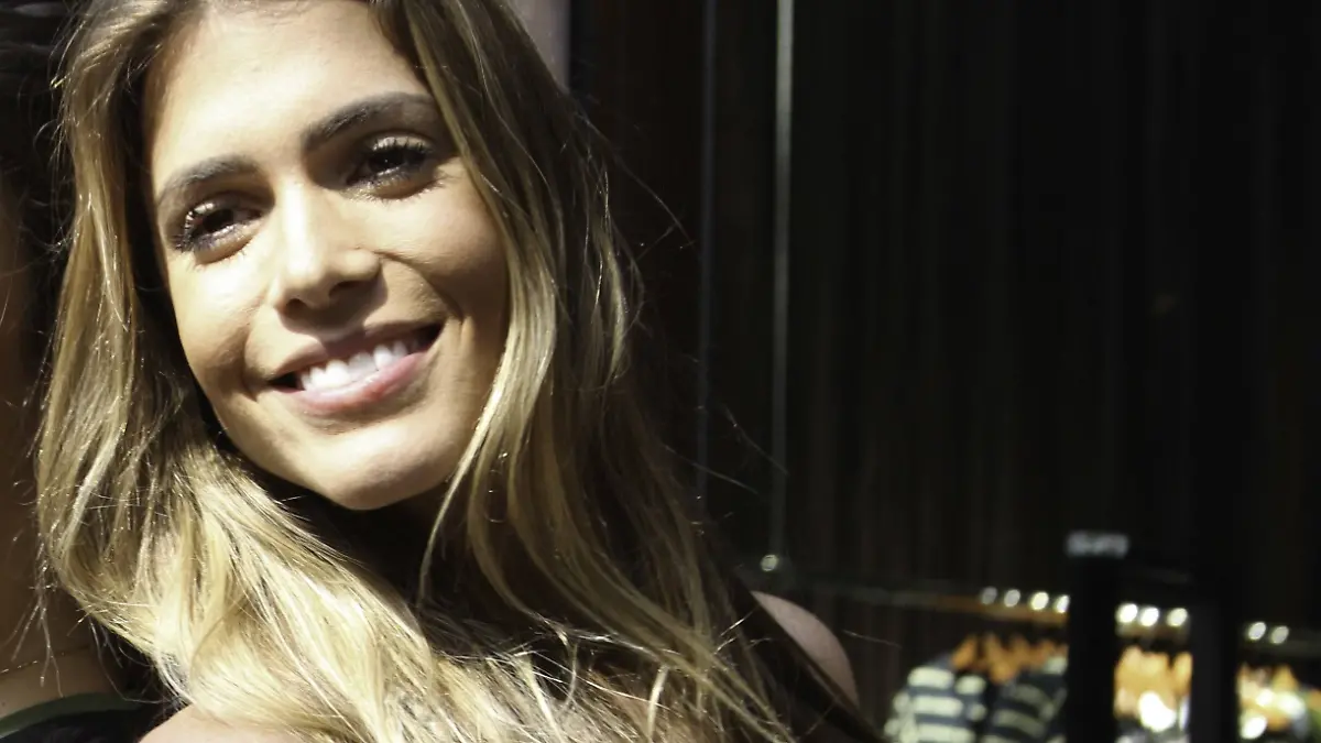 Branca and Bia Feres at the Animale brand parade during SPFW N 44 held at the Animale store in São Paulo.