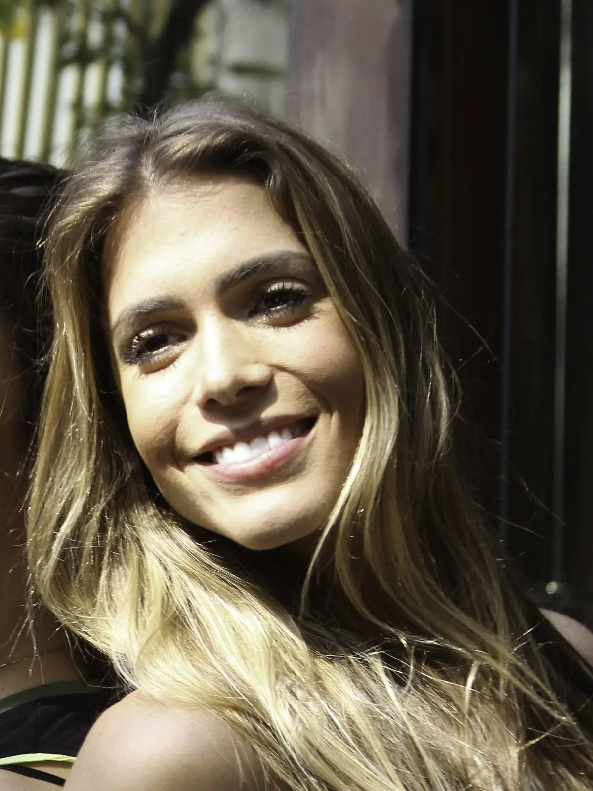 Branca and Bia Feres at the Animale brand parade during SPFW N 44 held at the Animale store in São Paulo.