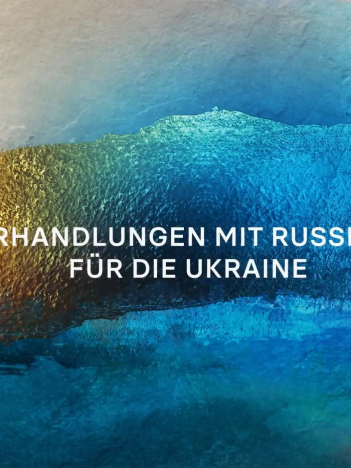 Bild zu: "Verhandlungen mit Russland für die Ukraine"