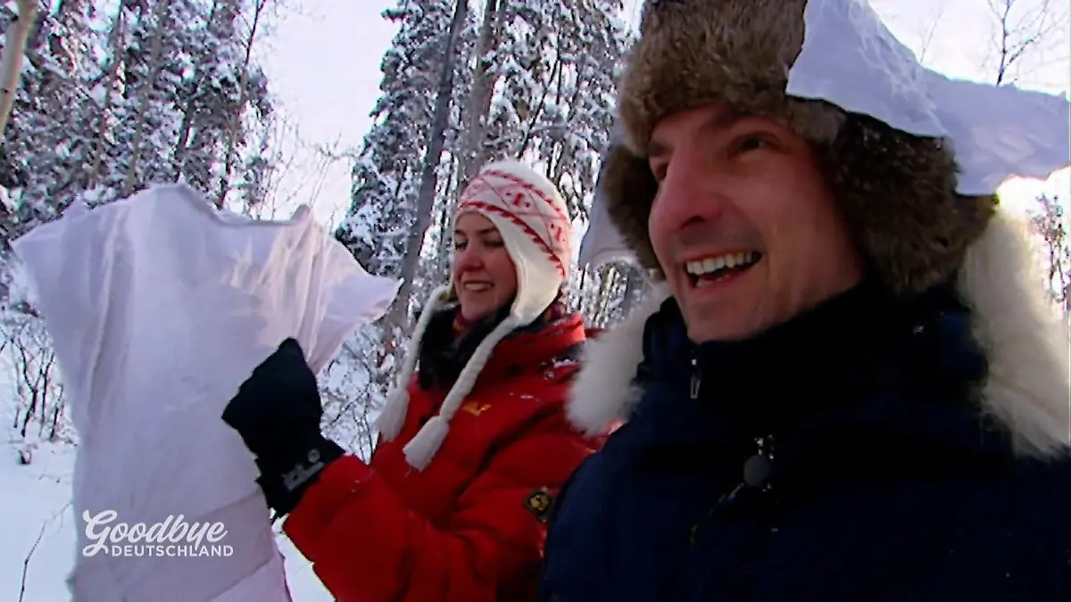 Es gibt kein schlechtes Wetter, nur schlechte Kleidung Eisige Kälte in Kanada