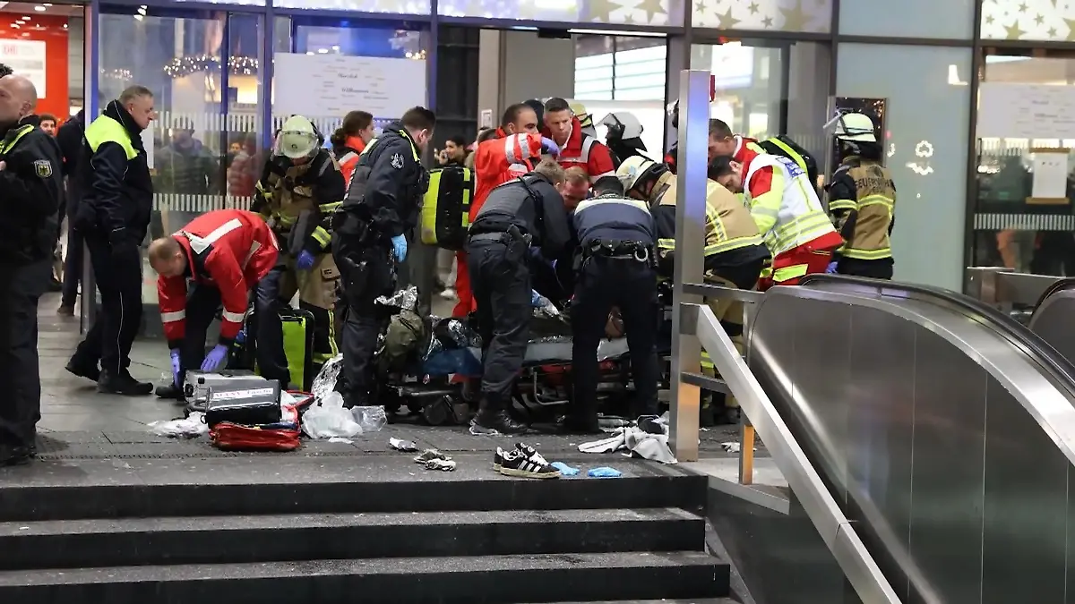 Messerangriff nach syrischer Kundgebung 21-Jähriger schwer verletzt