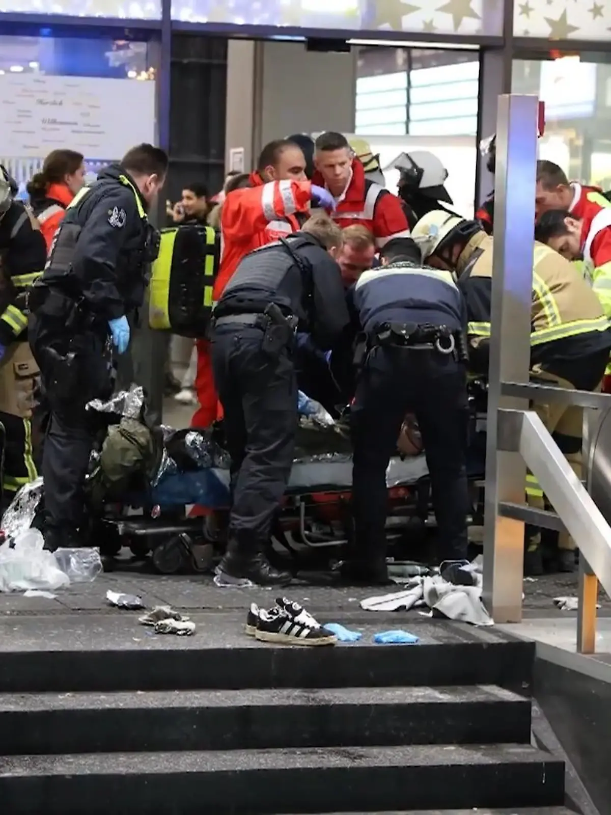 Bild zu: "Messerangriff nach syrischer Kundgebung"