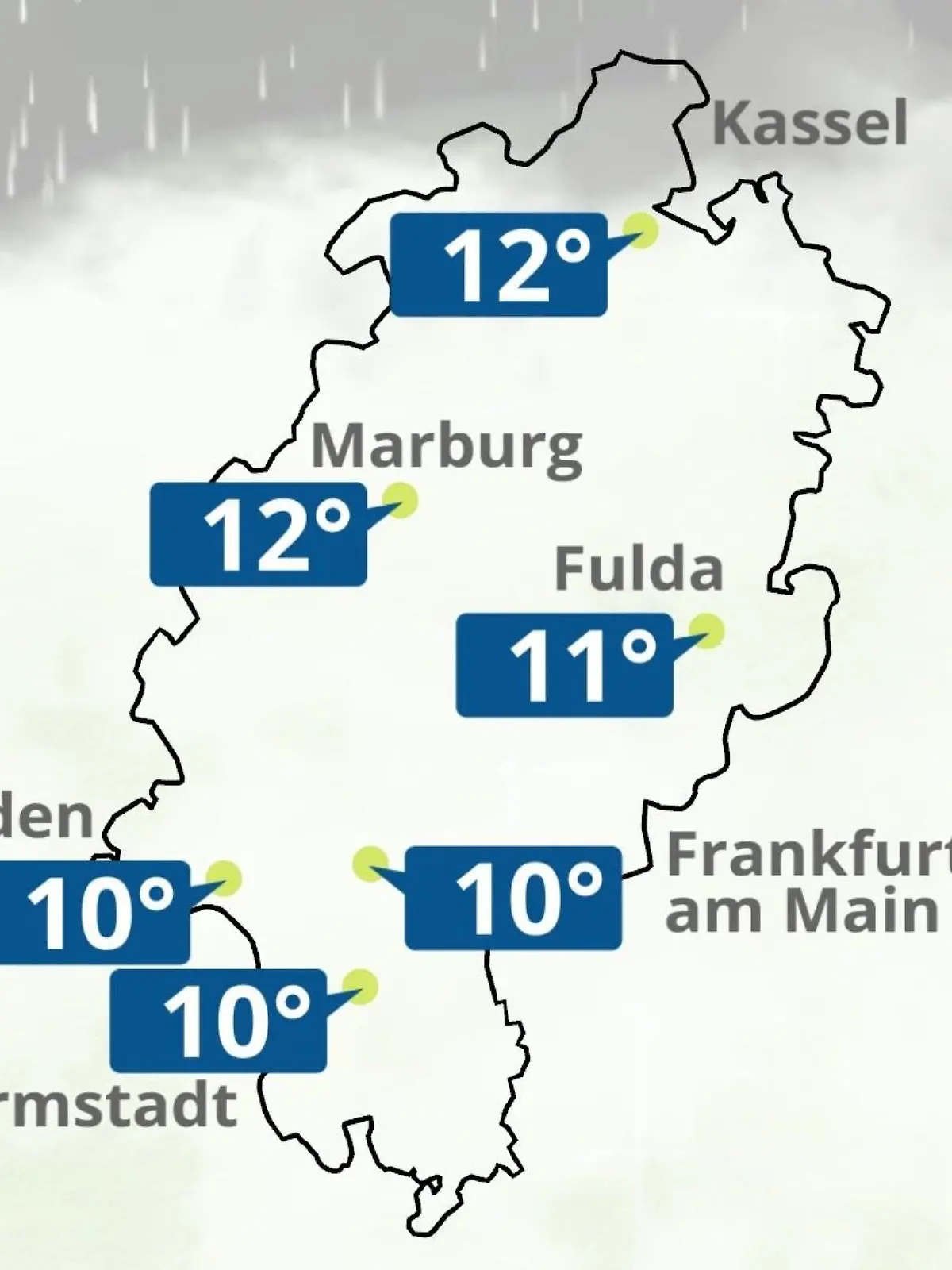 Bild zu: "Hessen: Wie wird das Wetter?"