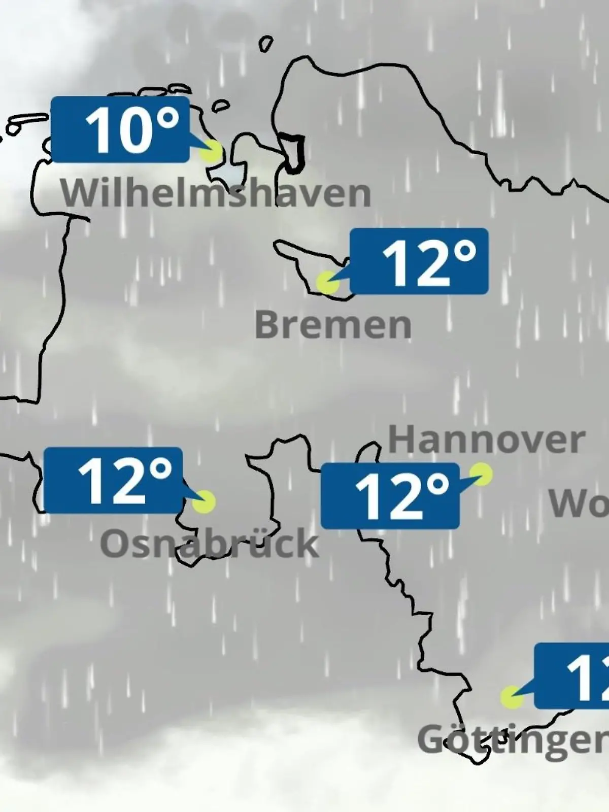 Bild zu: "Bremen und Niedersachsen: Wie wird das Wetter?"