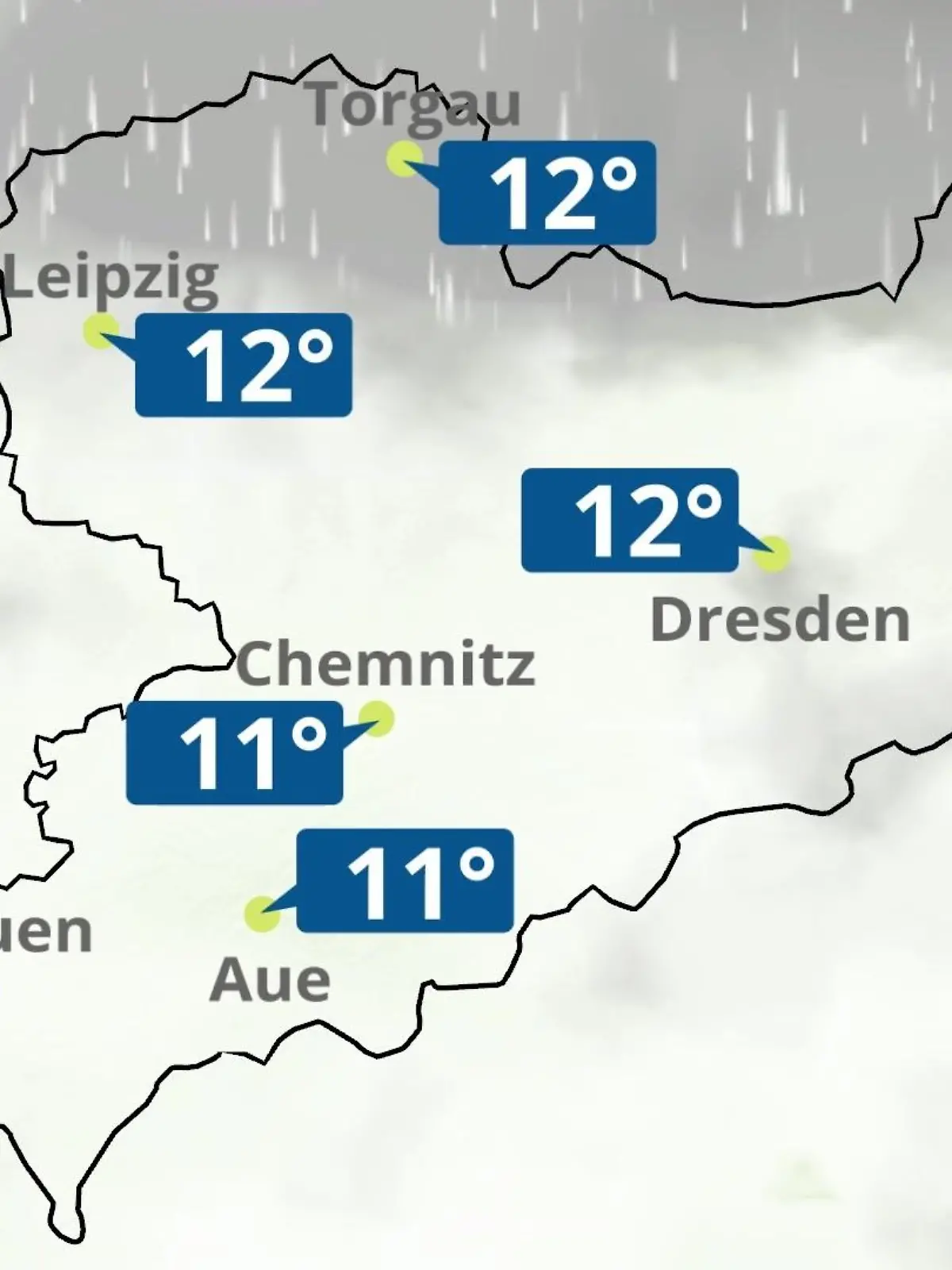 Bild zu: "Sachsen: Wie wird das Wetter?"