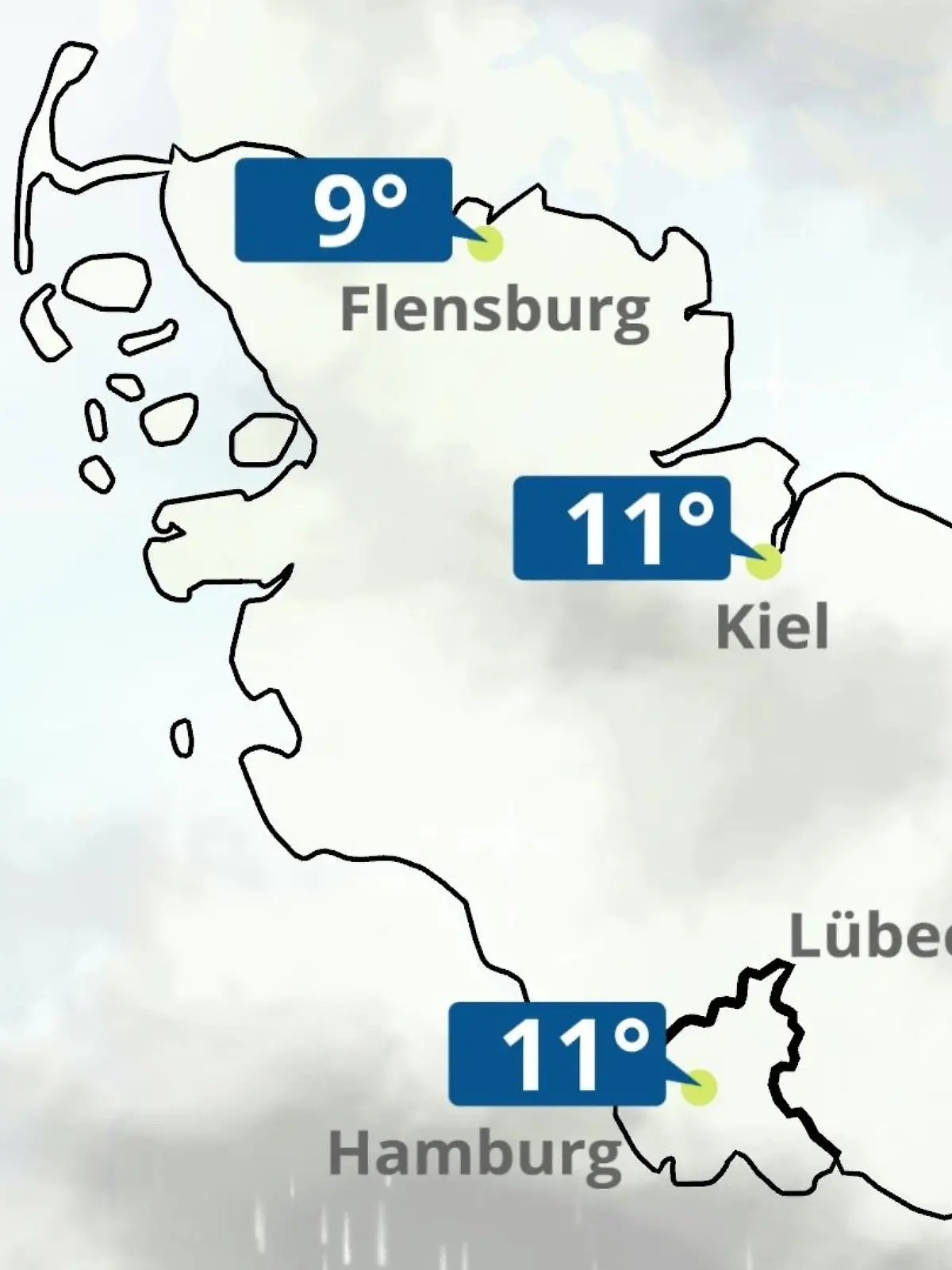 Bild zu: "Hamburg, Schleswig-Holstein: Wie wird das Wetter?"