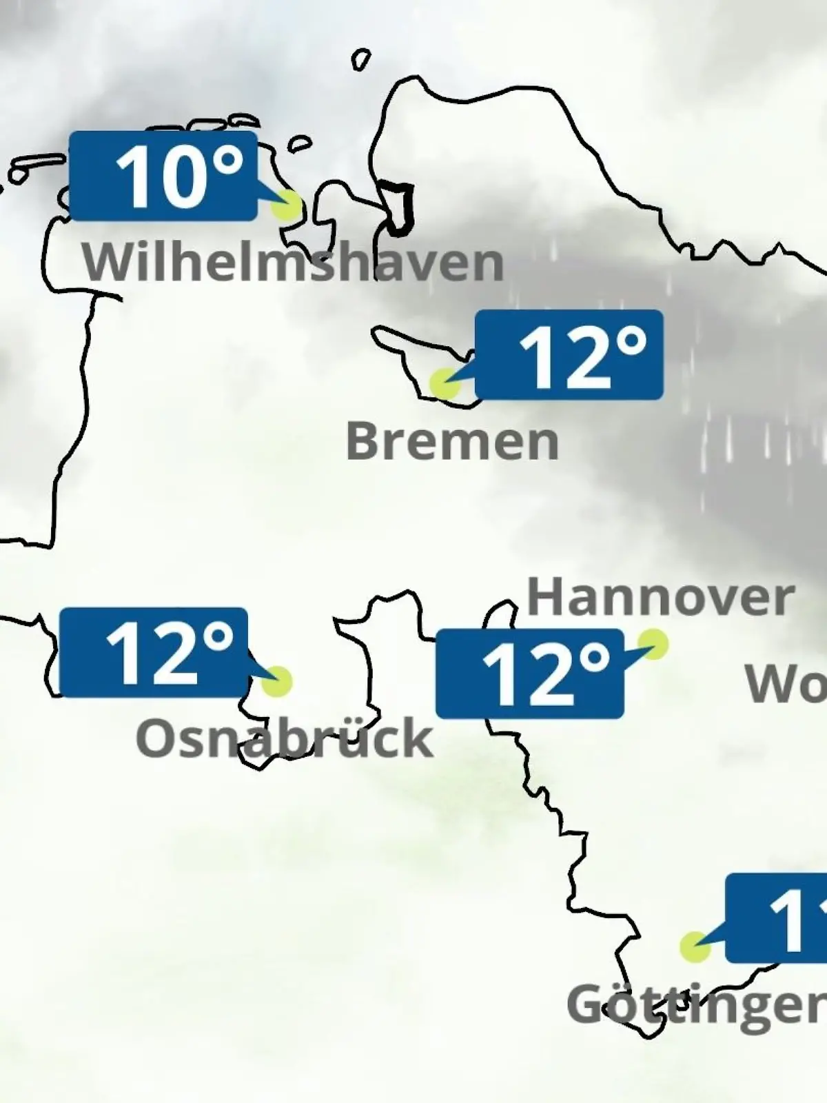 Bild zu: "Bremen und Niedersachsen: Wie wird das Wetter?"