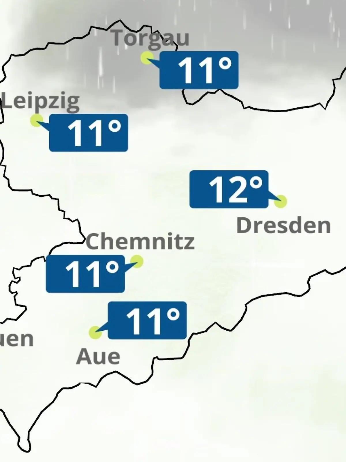 Bild zu: "Sachsen: Wie wird das Wetter?"