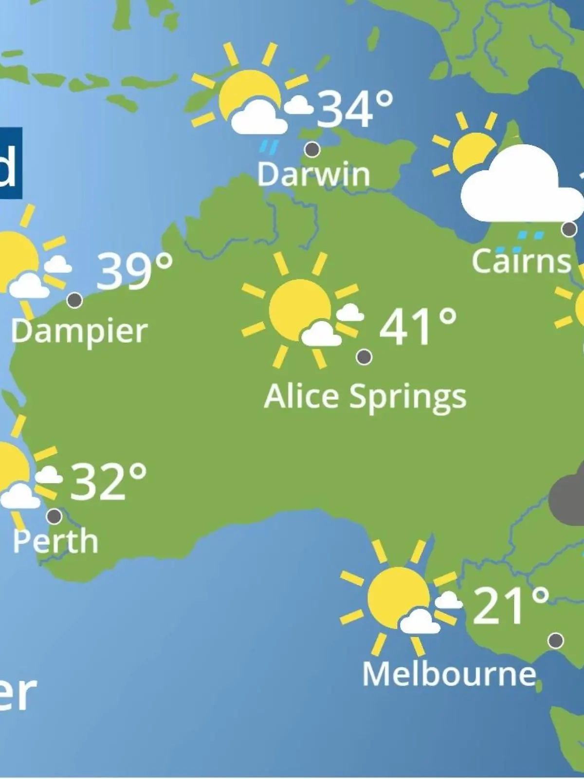 Bild zu: "Australien: Wie wird das Wetter?"