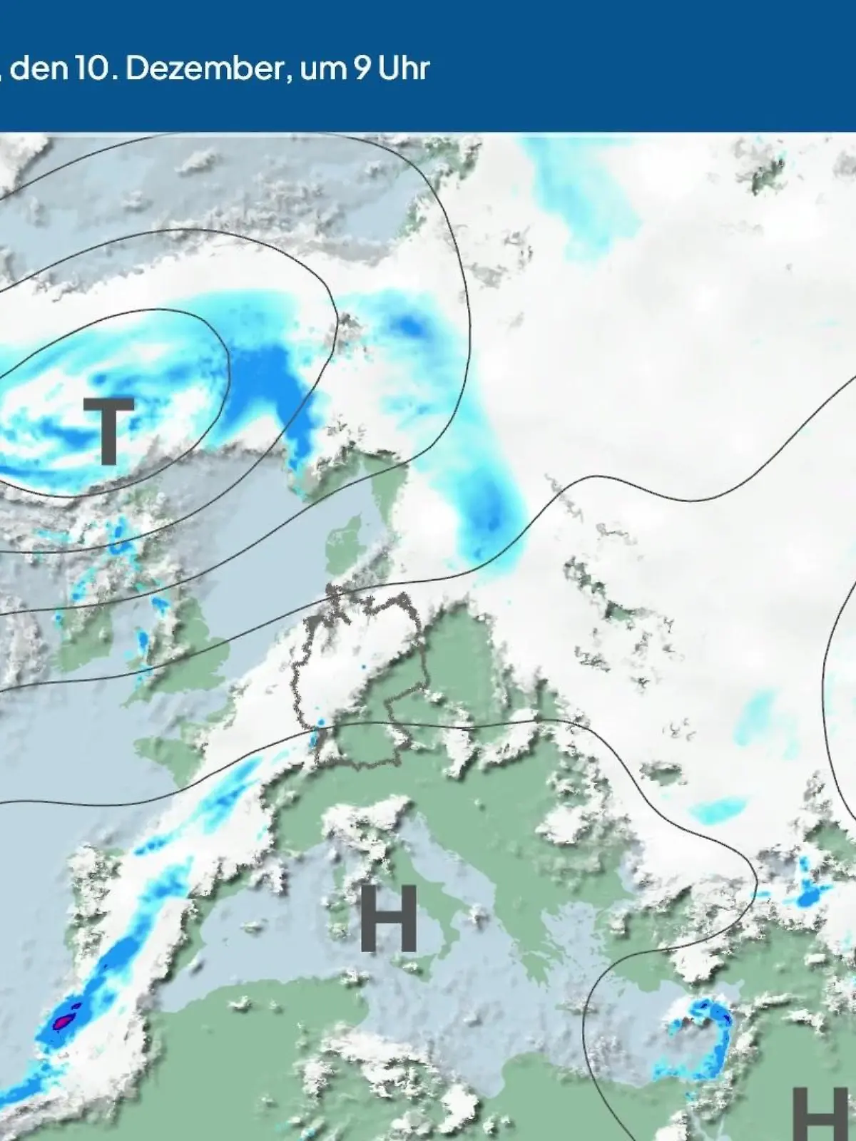 Bild zu: "Die Wetterlage der kommenden 5 Tage"