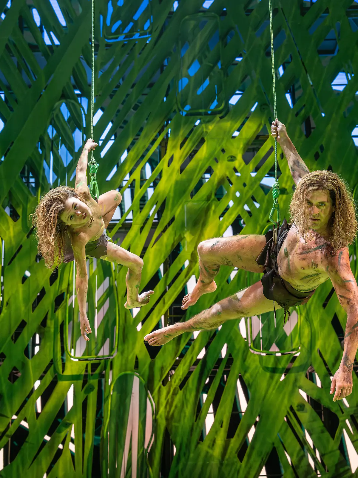 Wie der Vater, so der Sohn: Alexander Klaws wird gemeinsam mit seinem Sohn Lenny beim Musical „Tarzan” durch den Dschungel fliegen.