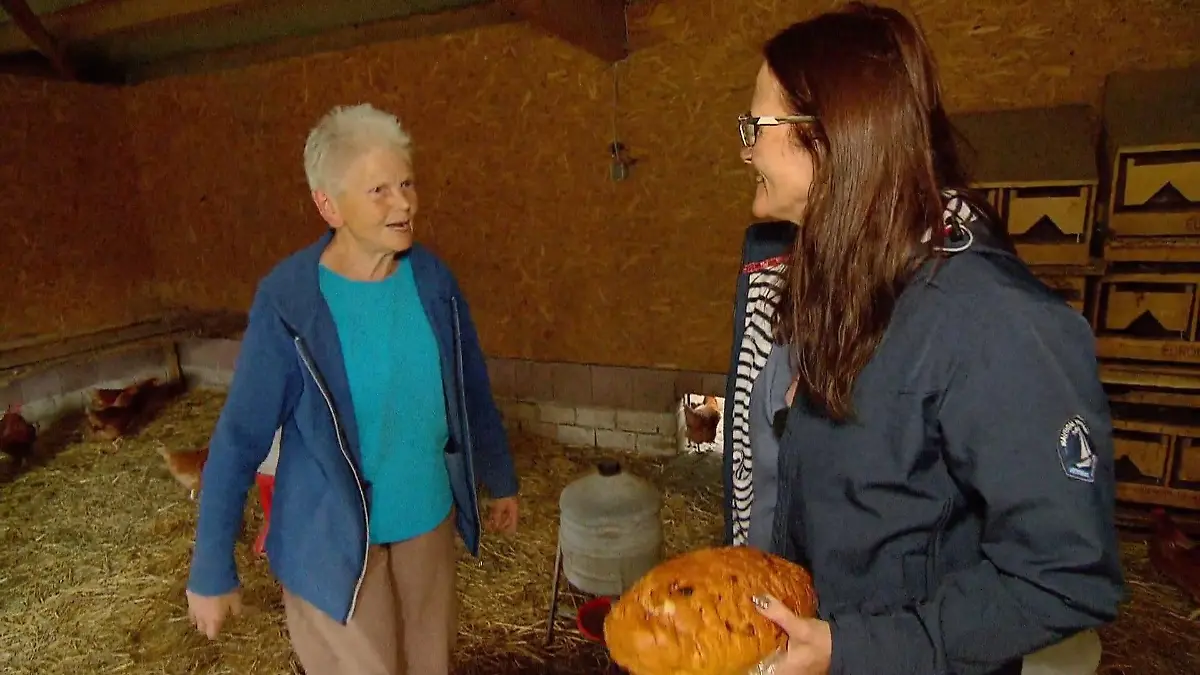 Kirstin trifft Jörgs Mama Ute Erstes Kennenlernen
