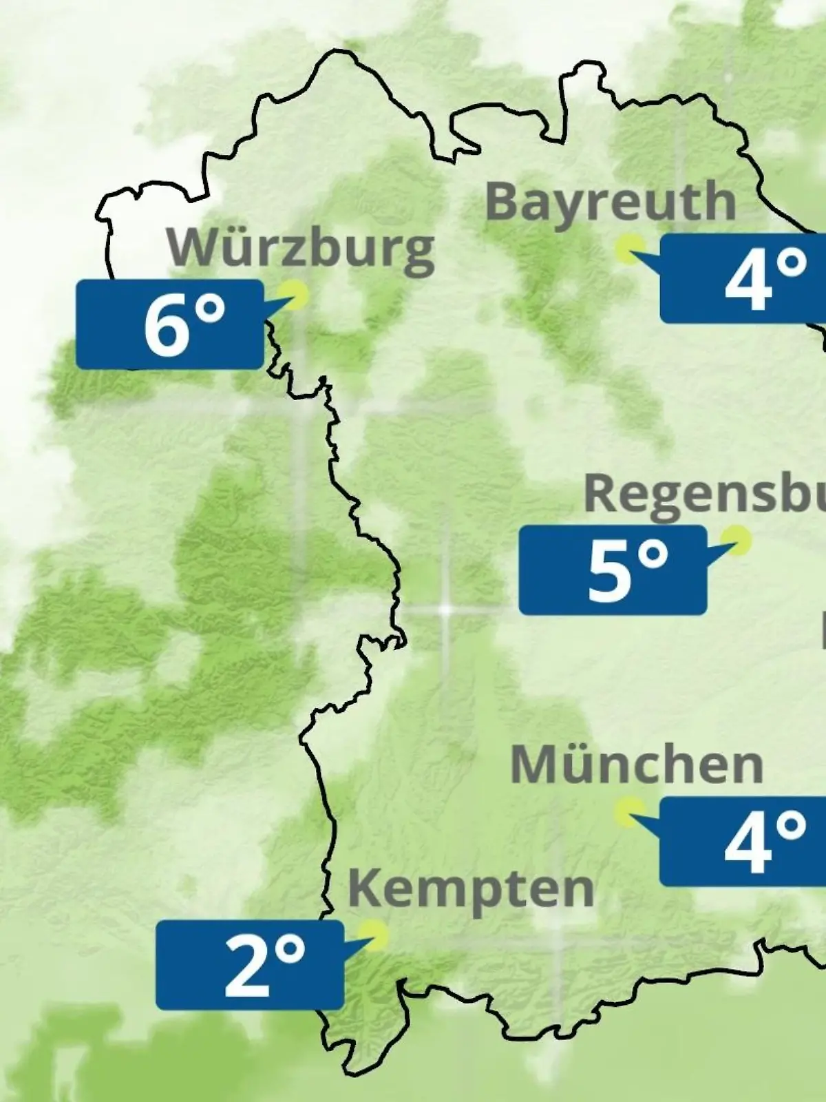 Bild zu: "Bayern: Wie wird das Wetter?"