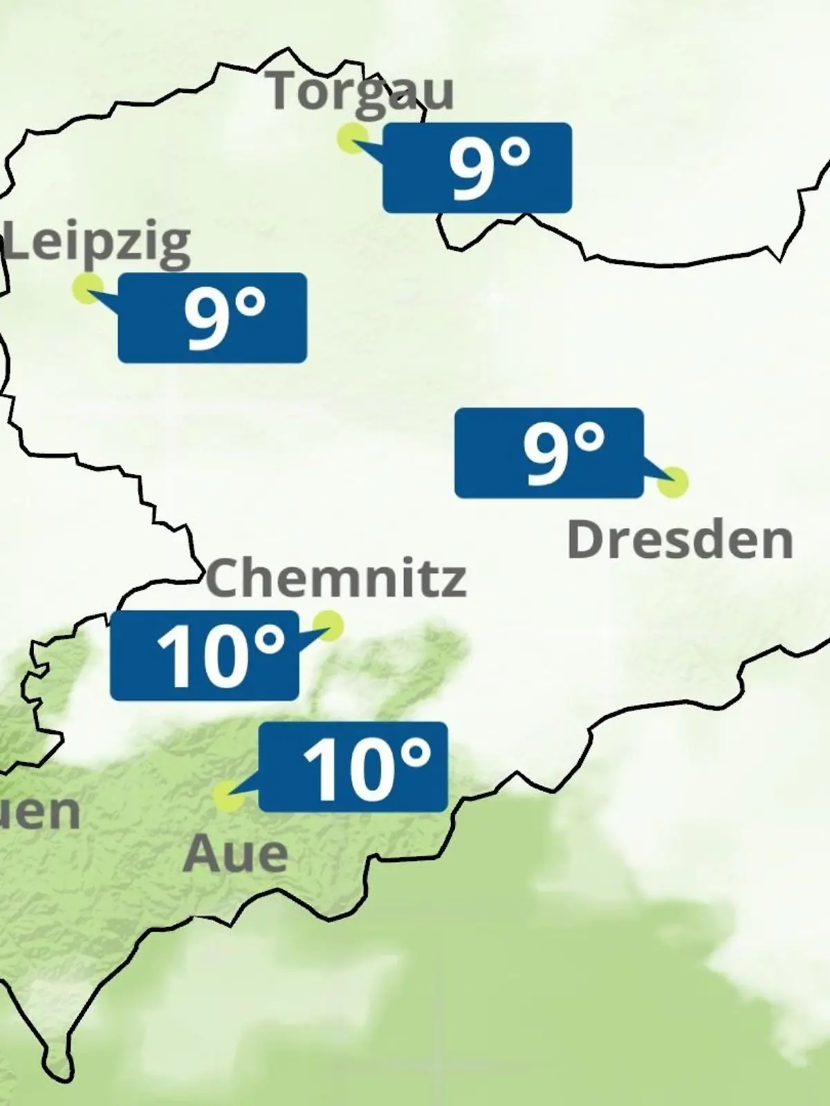 Bild zu: "Sachsen: Wie wird das Wetter?"