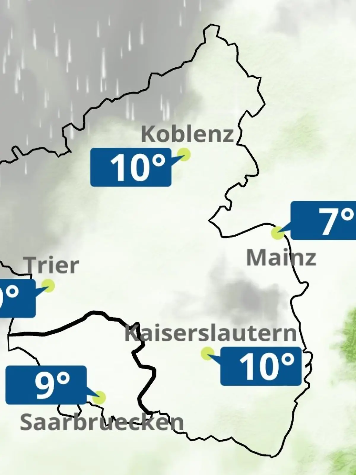 Bild zu: "Rheinland-Pfalz, Saarland: Wie wird das Wetter?"