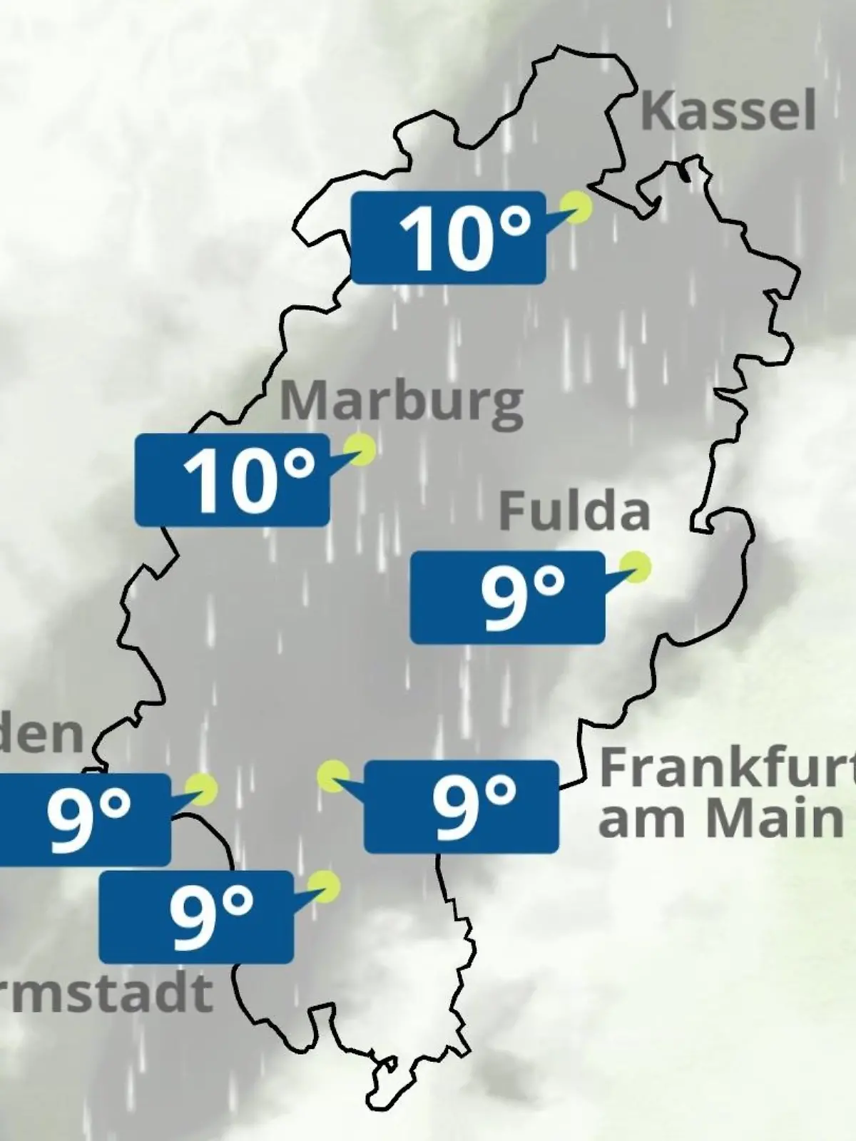 Bild zu: "Hessen: Wie wird das Wetter?"
