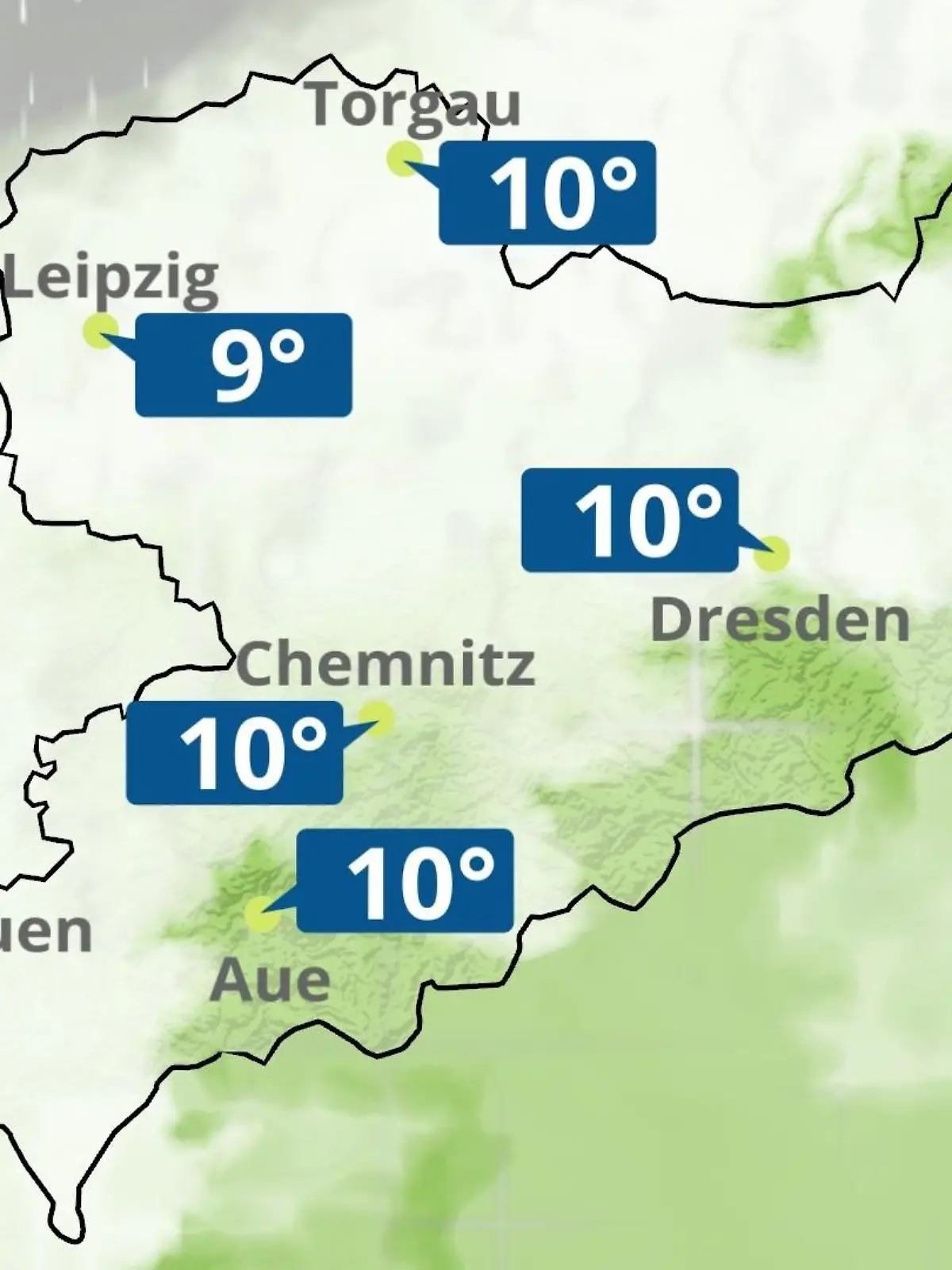 Bild zu: "Sachsen: Wie wird das Wetter?"