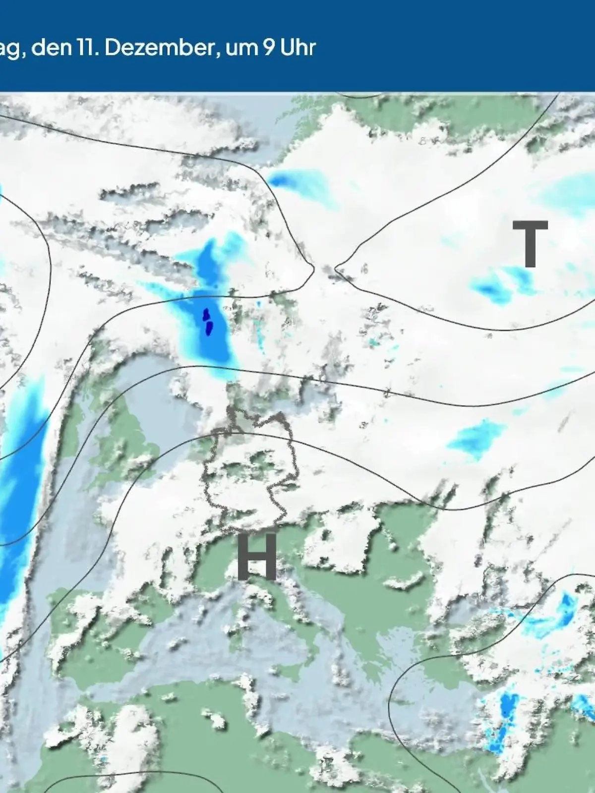 Bild zu: "Die Wetterlage der kommenden 5 Tage"