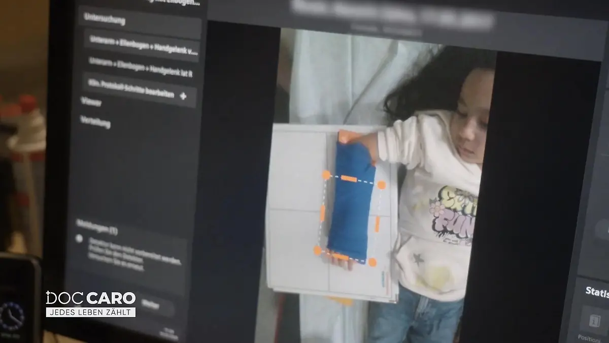 Doc Caro bleibt an ihrer Seite Röntgenbild bringt Klarheit