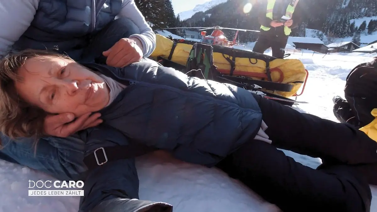 Zusammenstoß auf der Piste Zwei Verletzte