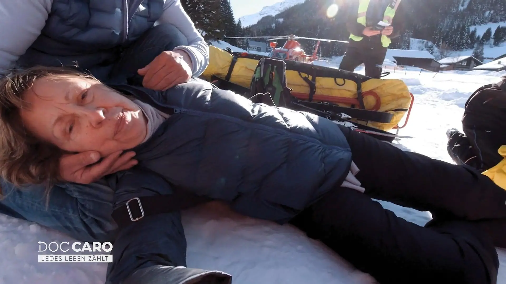 Zusammenstoß auf der Piste Zwei Verletzte