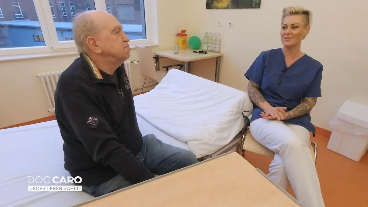 Riskante Herzkatheter-Untersuchung war erfolgreich Patient geht es besser