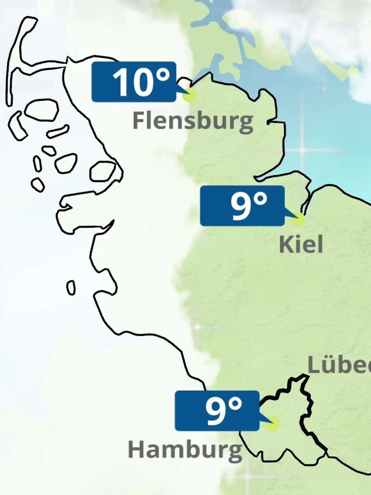 Bild zu: "Hamburg, Schleswig-Holstein: Wie wird das Wetter?"