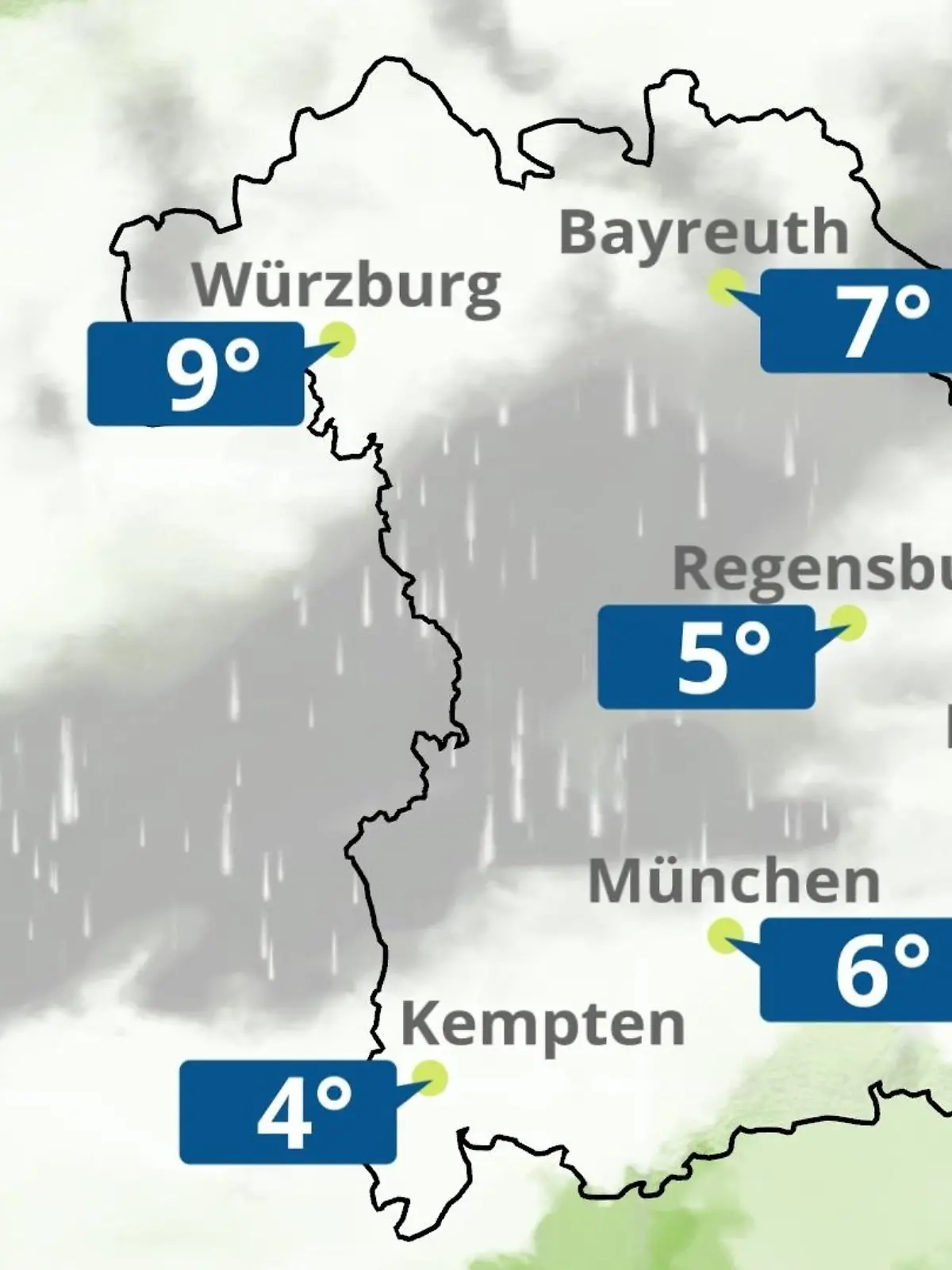 Bild zu: "Bayern: Wie wird das Wetter?"