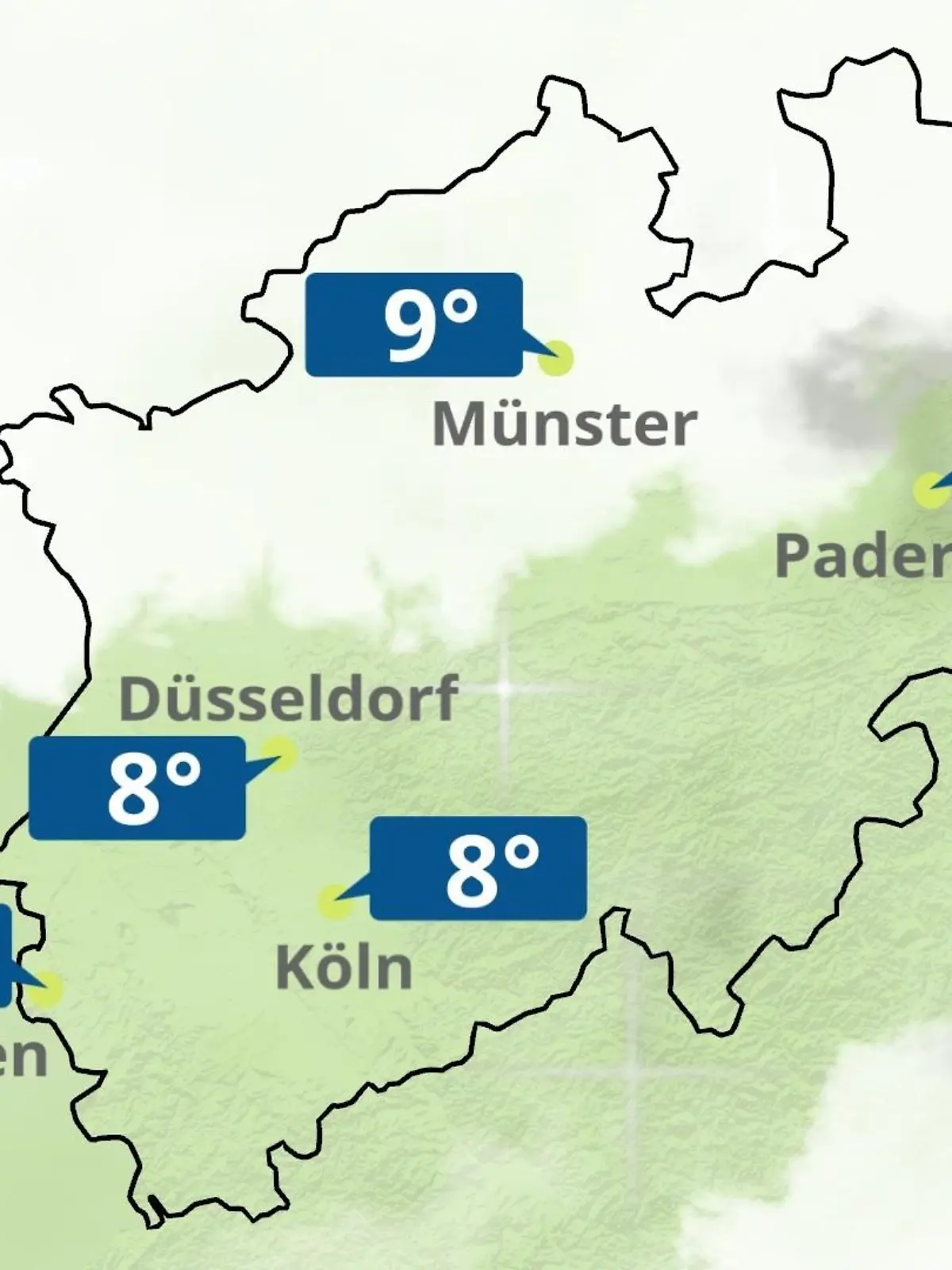 Bild zu: "Nordrhein-Westfalen: Wie wird das Wetter?"