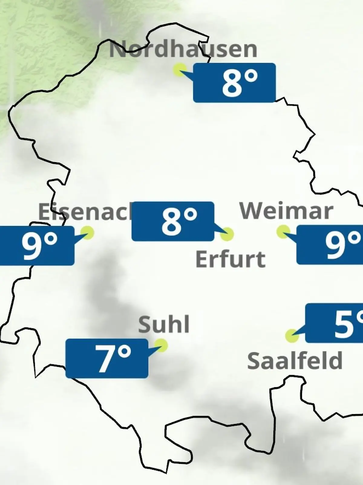 Bild zu: "Thüringen: Wie wird das Wetter?"