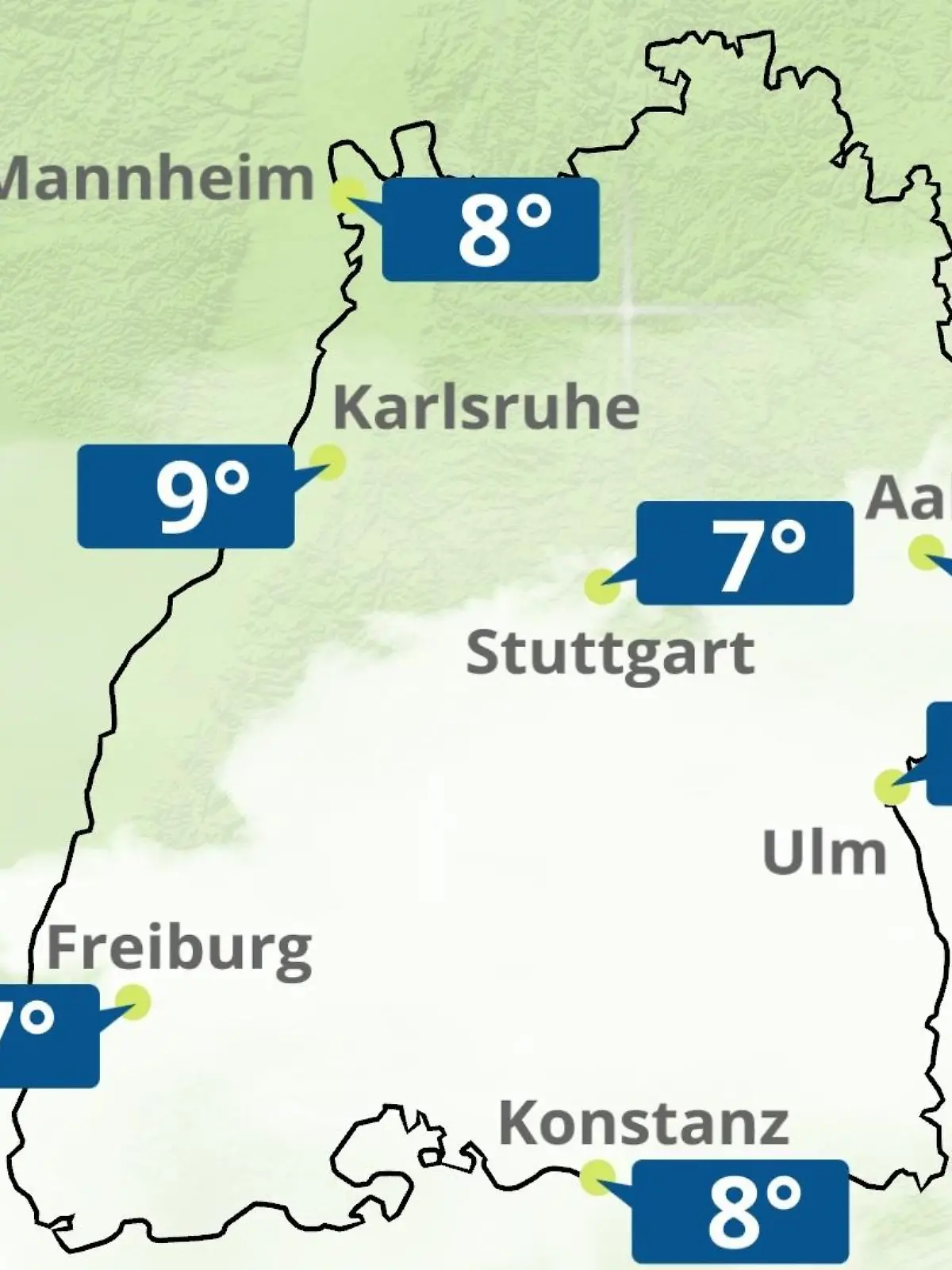 Bild zu: "Baden-Württemberg: Wie wird das Wetter?"