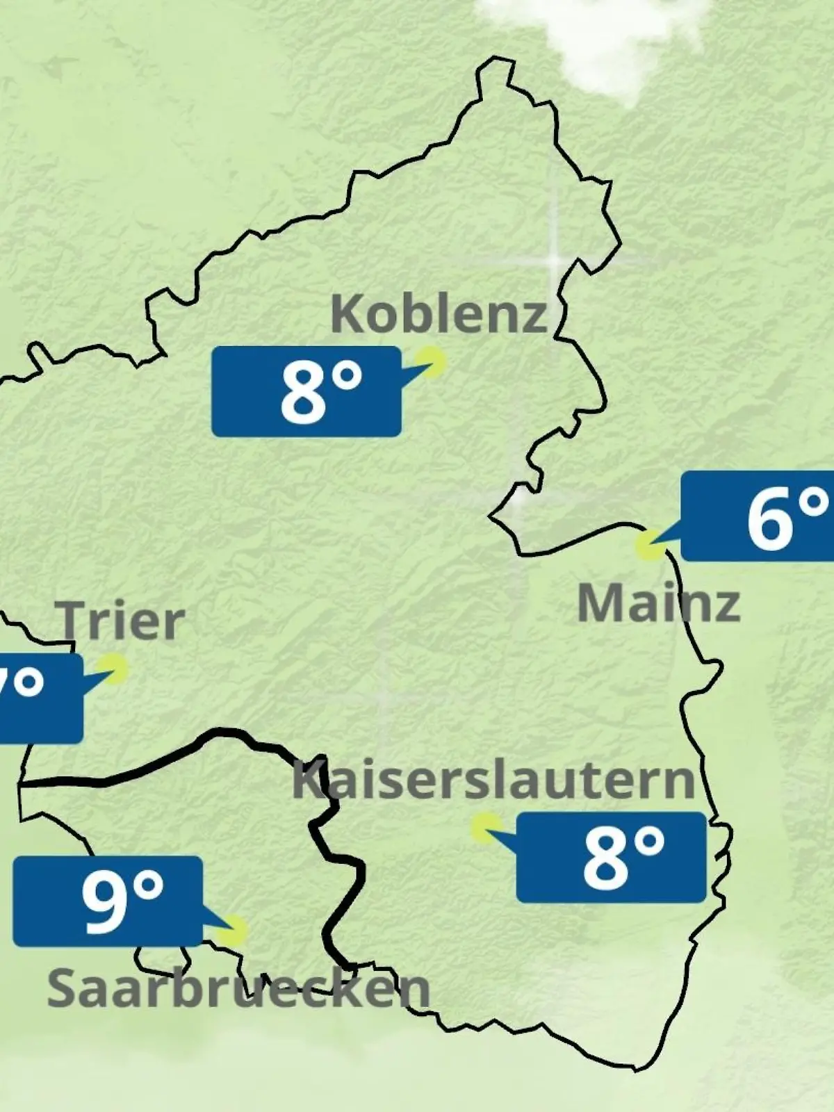 Bild zu: "Rheinland-Pfalz, Saarland: Wie wird das Wetter?"