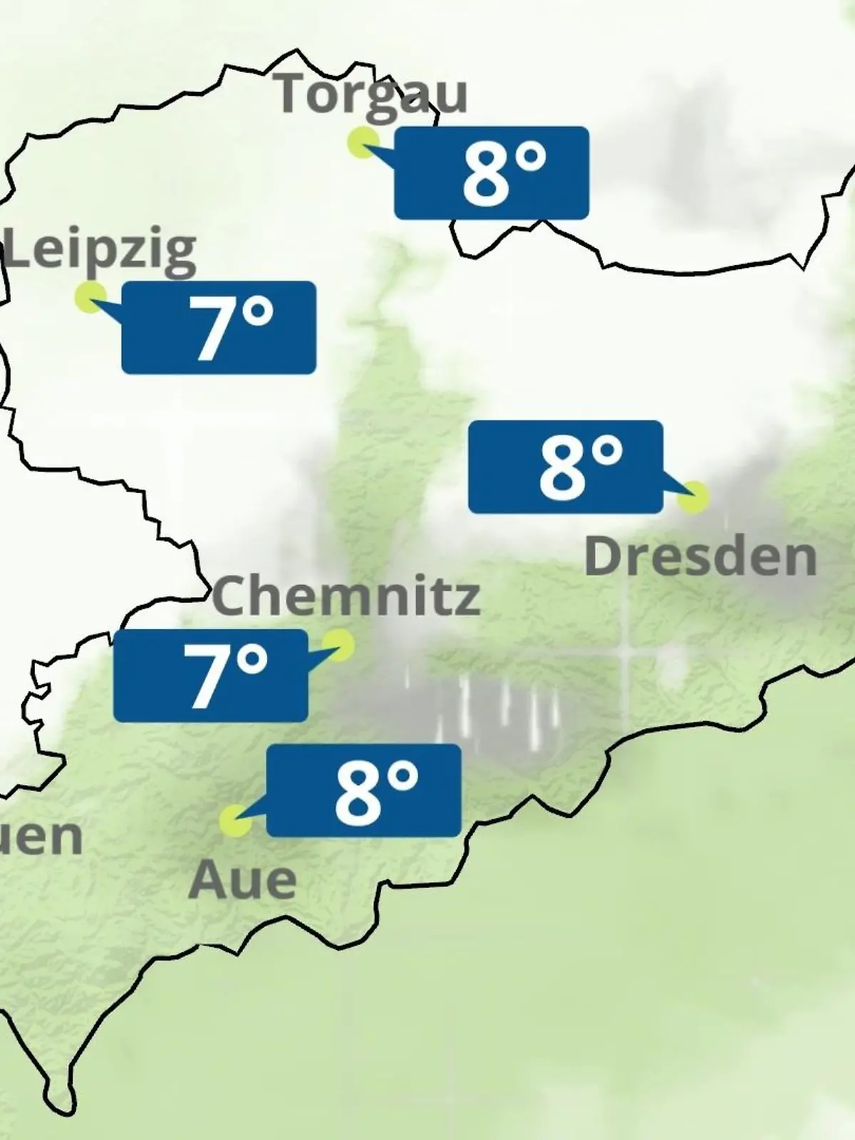 Bild zu: "Sachsen: Wie wird das Wetter?"