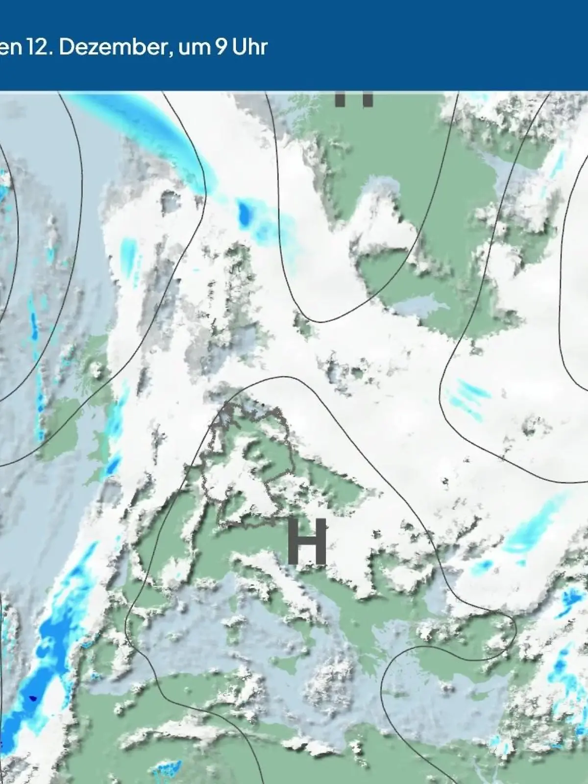 Bild zu: "Die Wetterlage der kommenden 5 Tage"