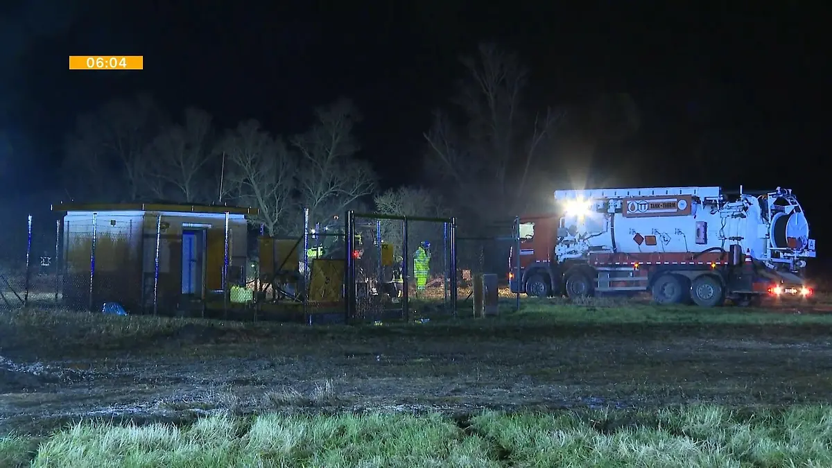 Rohöl-Katastrophe in Brandenburg Leck in Pipeline