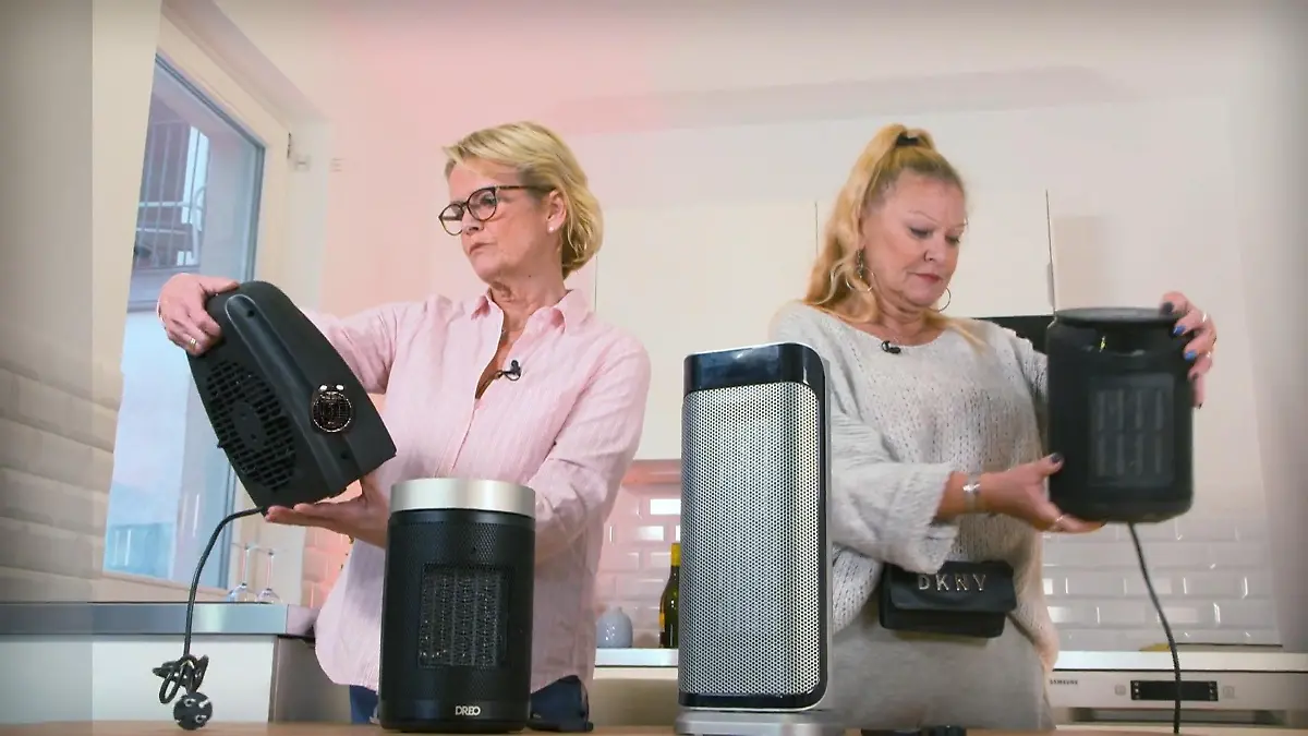 Mit welchem Heizlüfter wird's uns am schnellsten warm? Vier mobile Geräte im Test