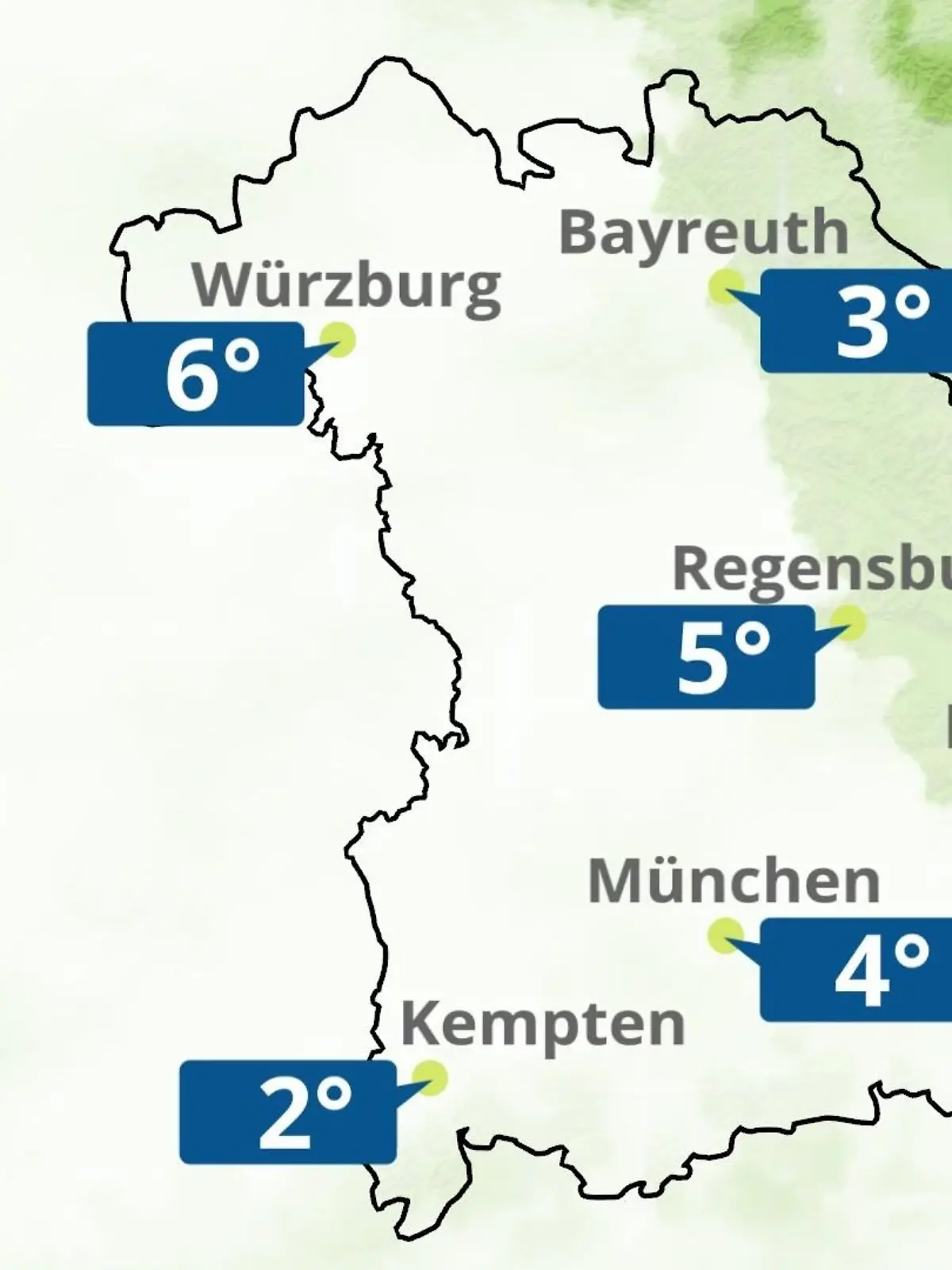 Bild zu: "Bayern: Wie wird das Wetter?"