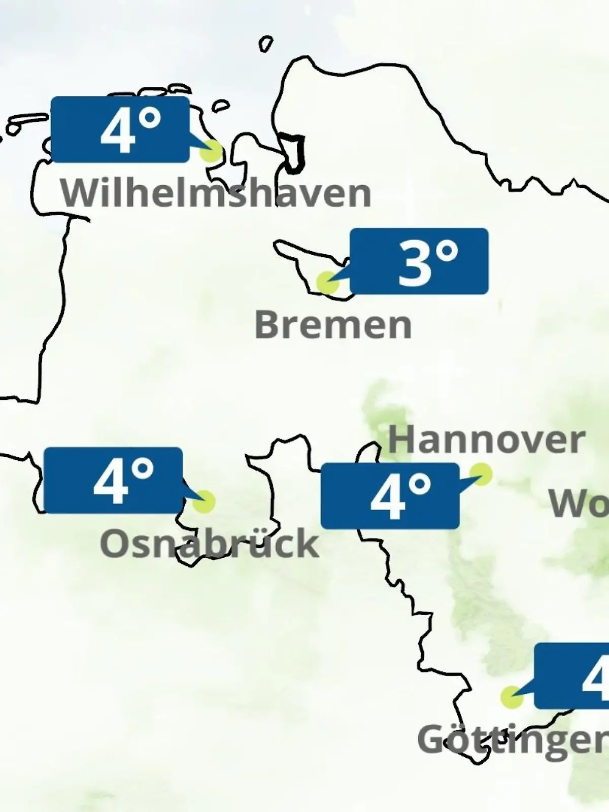 Bild zu: "Bremen und Niedersachsen: Wie wird das Wetter?"